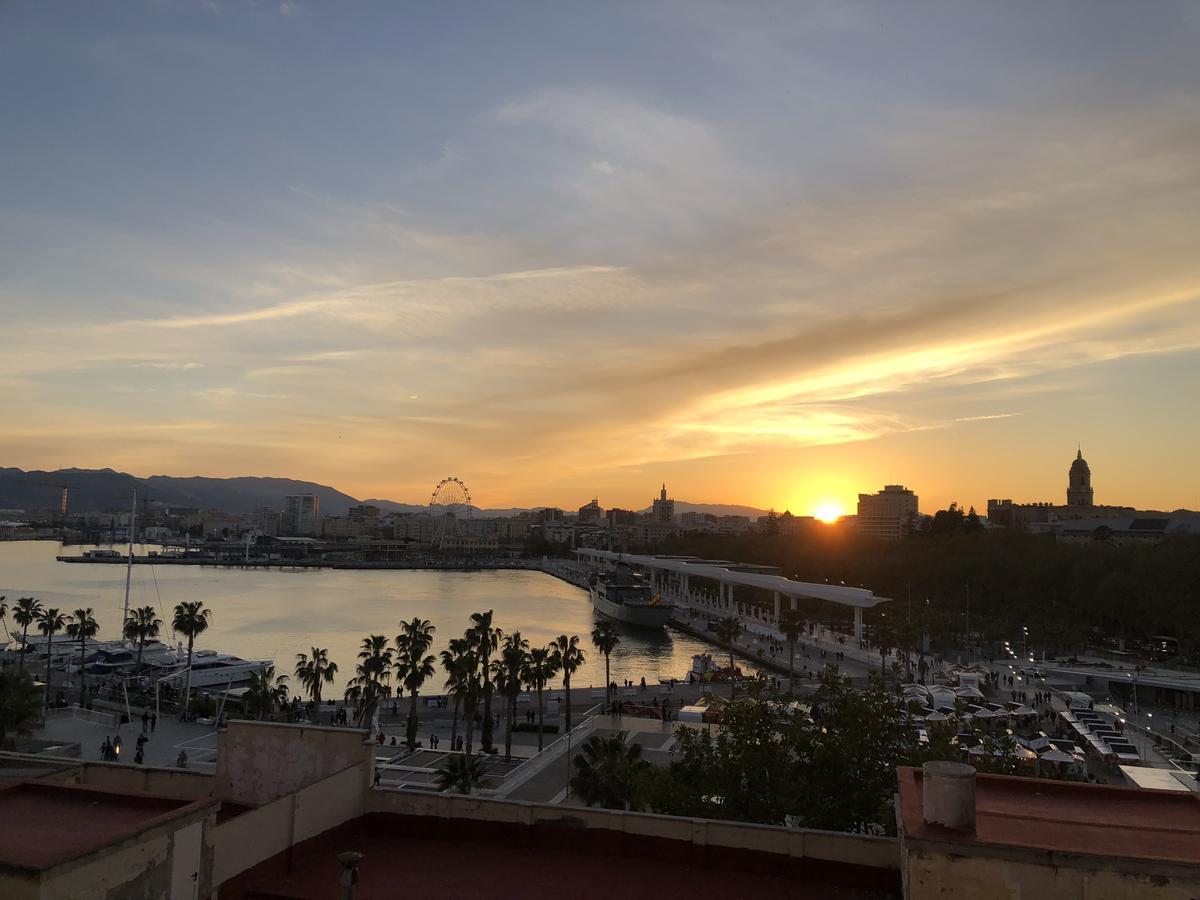 Ferienwohnung El Atardecer Skyline Málaga Exterior foto